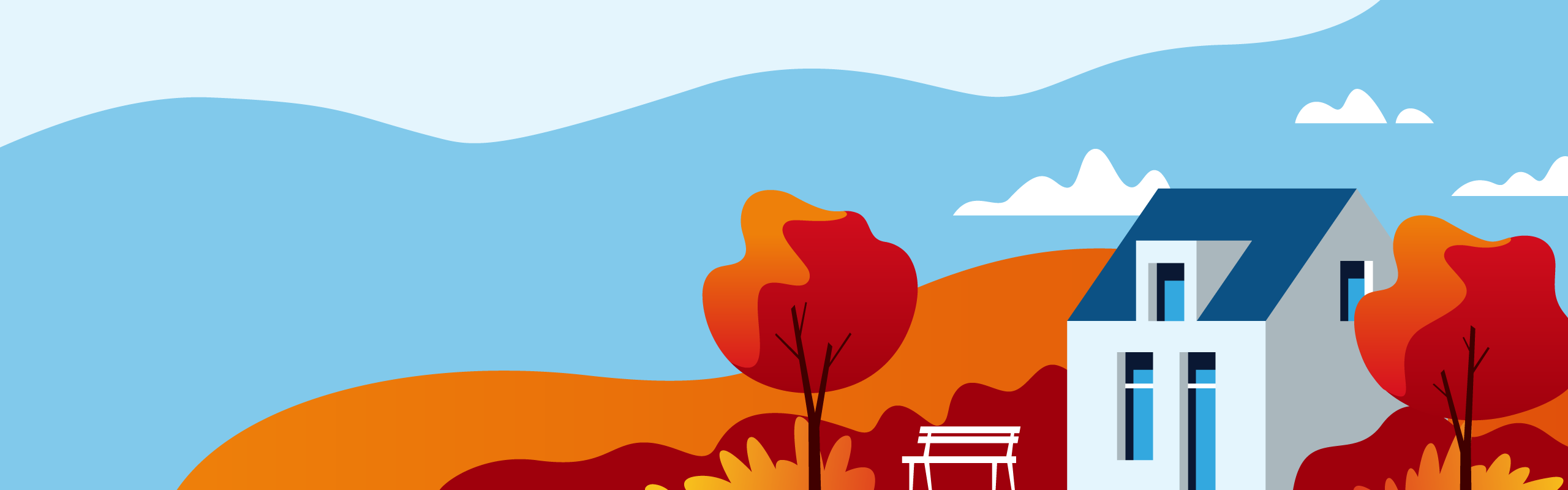 Aerial View over the District of Lunenburg