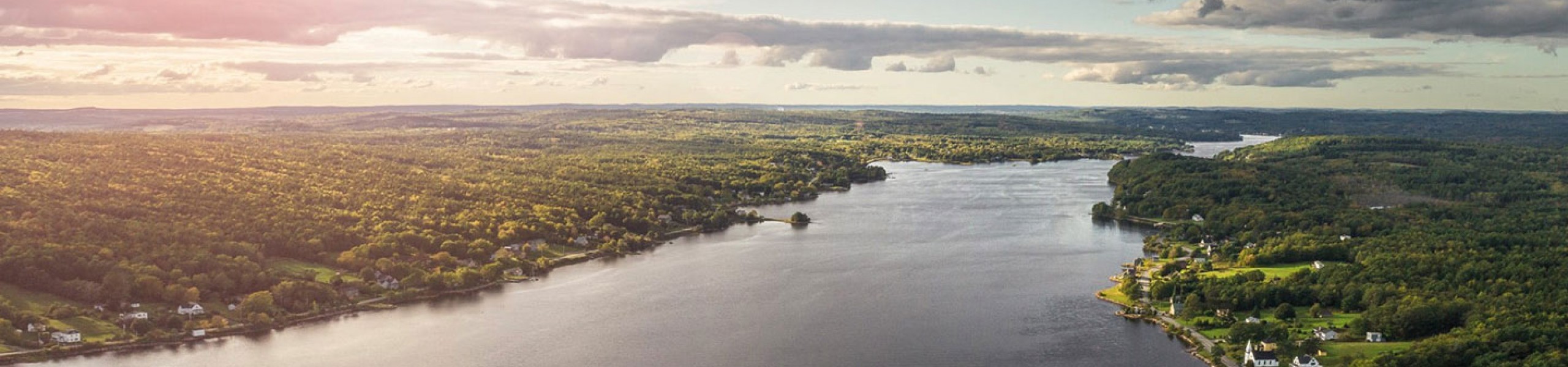 LaHave River in the District of Lunenburg